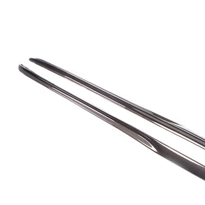 225*20*24cm Fibra de carbono Proteção lateral saia lateral para Mercedes Benz W205 C205 Sport