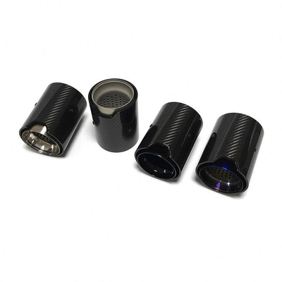 Ponto de escape do silenciador de fibra de carbono A peça de carro definitiva para BMW M2 F87 M3 F80 M4 F82 F83