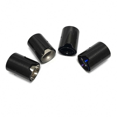 Ponto de escape do silenciador de fibra de carbono A peça de carro definitiva para BMW M2 F87 M3 F80 M4 F82 F83