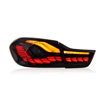 2014-2019 Lâmpadas traseiras aplicáveis Running Dragon Scale Style LED para BMW série 4 F32
