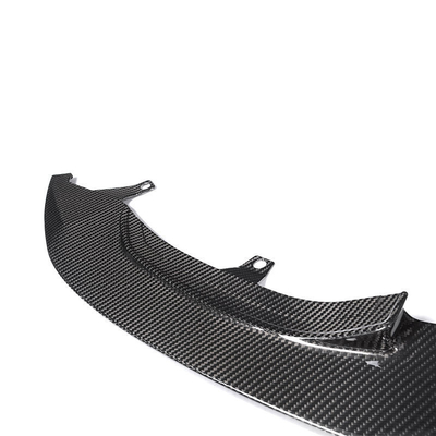 Gloss preto M-per GT4 estilo Fibra de carbono Limpado frontal para BMW M4 M3 F80 F82 Limpado de pára-choque 2014