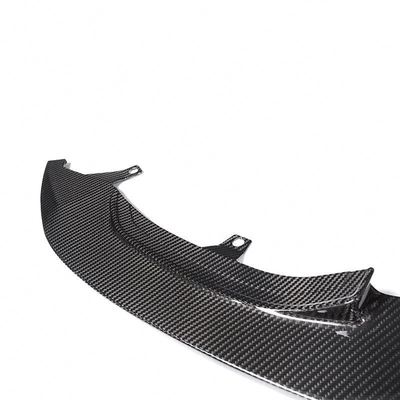 Fibra de carbono front bumper front lip para BMW M3 M4 F80 F82 F83 2014-2019 GT4 estilo