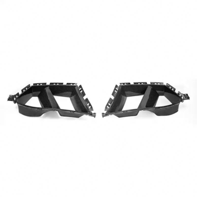 MP Estilo Fibra de Carbono Seca Ventosas de entrada de ar de nevoeiro para BMW G80 M3 G82 G83 M4