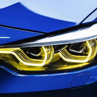 Outros Para Bmw M3 M4 Csl Drl Led Boards G80 G22 G82 G23 G26 Luzes diurnas Amarelo Limão