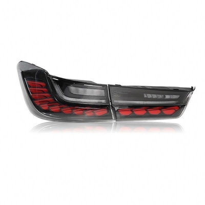5W Upgrade Double Dragon Scale Style LED Dynamic Tail Rear Lamp Para BMW Série 3 LED Light