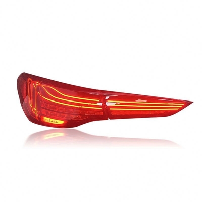 Lâmpada traseira de carro para BMW M4 I4 G22 G23 G26 G82 G83 CSL Faróis altos e baixos Plug and Play