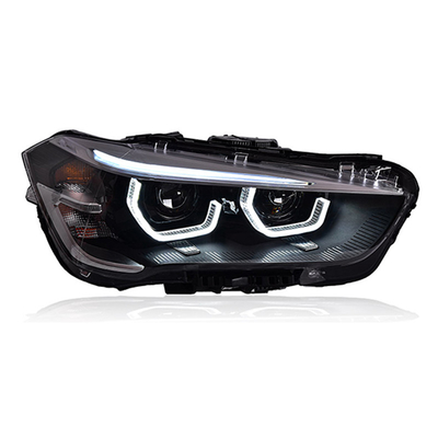 12V Farol de montagem de colher modificada luz diurna LED Laser Lens para BMW X1