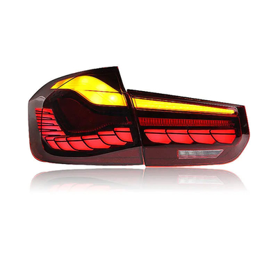 BMW Série 3 F30 Lâmpada traseira LED de escala dragão 2013-2019 M3 320 325i Lâmpada traseira