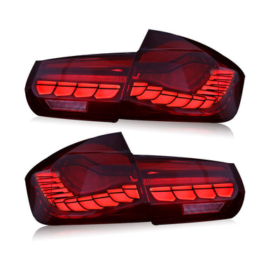 BMW Série 3 F30 Lâmpada traseira LED de escala dragão 2013-2019 M3 320 325i Lâmpada traseira
