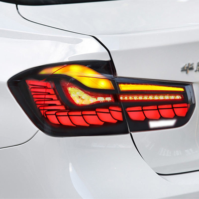 BMW Série 3 F30 Lâmpada traseira LED de escala dragão 2013-2019 M3 320 325i Lâmpada traseira