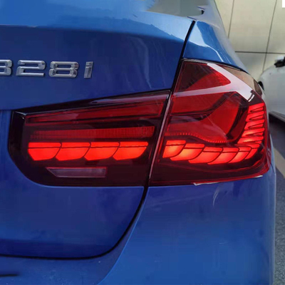BMW Série 3 F30 Lâmpada traseira LED de escala dragão 2013-2019 M3 320 325i Lâmpada traseira