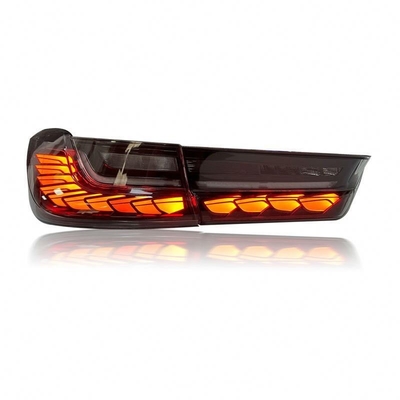 36w Car Custom White Clear Lens LED Tail Light Para BMW G20 G28 Lâmpada traseira de animação dinâmica