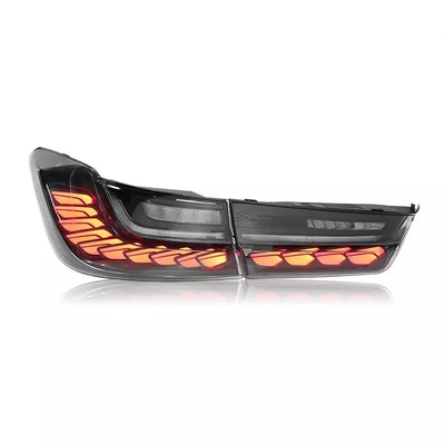 3 Luzes de cor clara LED Tai para BMW Série 3 G20 G28 Lâmpada traseira de montagem Modificação 19-22