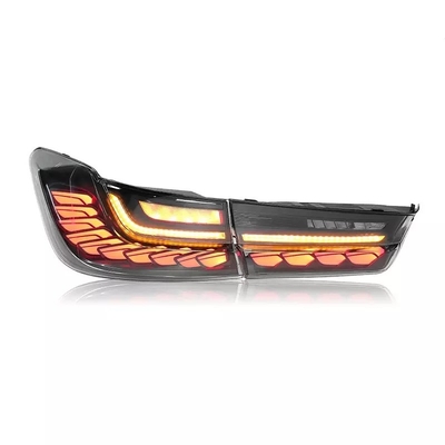 3 Luzes de cor clara LED Tai para BMW Série 3 G20 G28 Lâmpada traseira de montagem Modificação 19-22