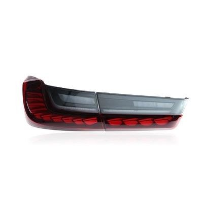 3 Luzes de cor clara LED Tai para BMW Série 3 G20 G28 Lâmpada traseira de montagem Modificação 19-22