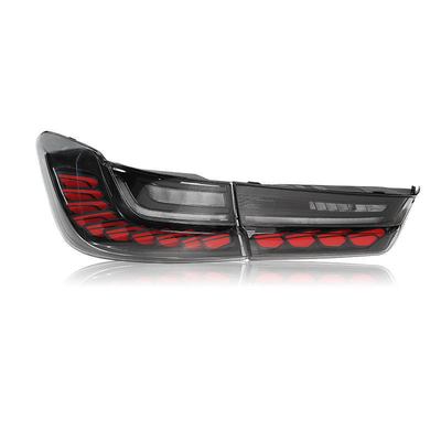 3 Luzes de cor clara LED Tai para BMW Série 3 G20 G28 Lâmpada traseira de montagem Modificação 19-22