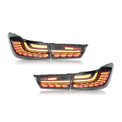 3 Luzes de cor clara LED Tai para BMW Série 3 G20 G28 Lâmpada traseira de montagem Modificação 19-22
