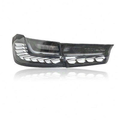 Luz traseira de carro LED para BMW Série 3 G20 G28 Com sinal DRL e lâmpada traseira de escala de dragão