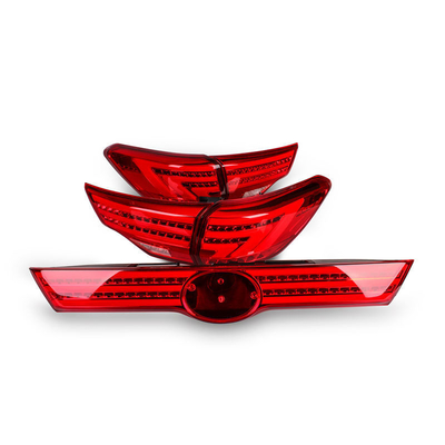 Montagem de luz traseira LED modificada para Toyota Highlander 15-17 Plug And Play Acessórios