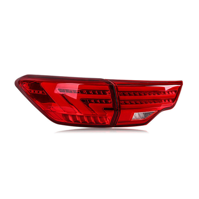 Montagem de luz traseira LED modificada para Toyota Highlander 15-17 Plug And Play Acessórios