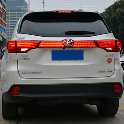 Montagem de faróis traseiros de automóveis para Toyota Highlander 2015-2017 Finalidade Substituição/reparação