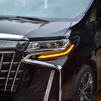 Lâmpadas LED de projeto para Toyota Alphard Three Eyes Farol modificado 35 watts