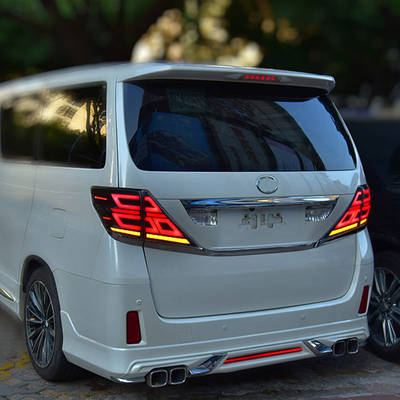 Lâmpada traseira LED para Toyota Alphard 2007-2013 Substituição/reparação de luzes de sinal de virada sequencial