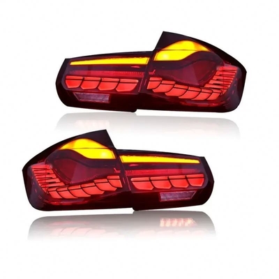 BMW F30 F80 Luz traseira Full LED luzes traseiras com sinal de viração reversa durante o dia