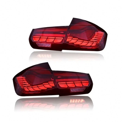 BMW F30 F80 Luz traseira Full LED luzes traseiras com sinal de viração reversa durante o dia