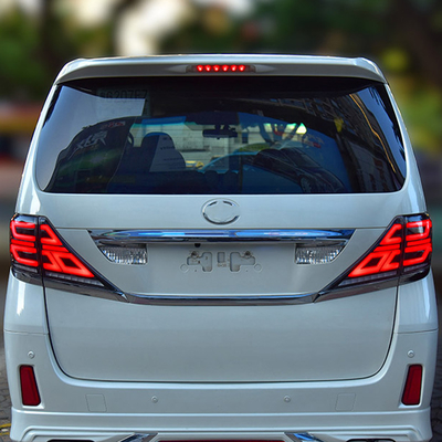 Substituição/reparação de luzes traseiras LED Sequencial de sinal de virada para Toyota Alphard 2007-2013