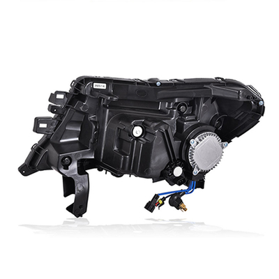 NP300 Montura de faróis de lentes LED modificada para a luz diurna para NAVARA 14-22