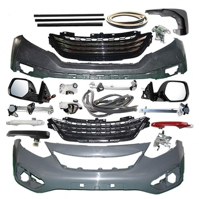 Kit de carroceria de peças sobressalentes de automóveis 100% testado para acessórios personalizados de veículos dentro do OEM
