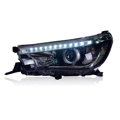 Faróis LED para Toyota Hilux Revo combinação perfeita de estilo e função