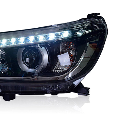 Faróis LED para Toyota Hilux Revo combinação perfeita de estilo e função