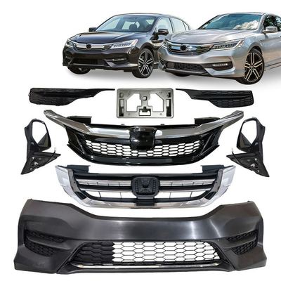 Kit de carroceria do carro do Japão Grelhas de carro Fog Light Frame Kit de pára-choques dianteiros para Honda Accord CR1 CR2