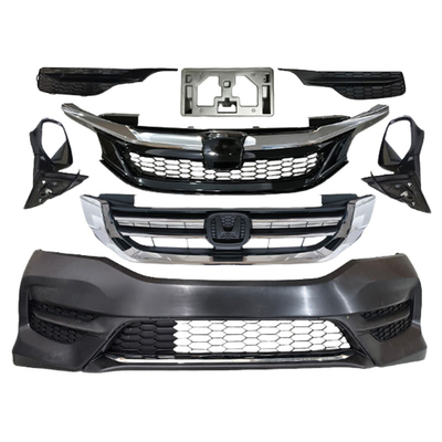 Kit de carroceria do carro do Japão Grelhas de carro Fog Light Frame Kit de pára-choques dianteiros para Honda Accord CR1 CR2