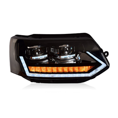 VW Transporter Caravelle 2011-2015 T5 Faróis Full LED com sinal de viragem em movimento