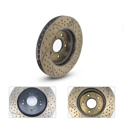 2017- Auto Cerâmica traseira disco de freio para Honda Civic OE NO. / Solid Disc Brake Rotors
