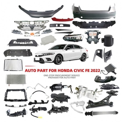 Peças para automóveis de plástico/alumínio/aço para Honda Civic FE1 FE 11th Gen 2022 2023 100% testado