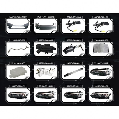 100% testado peças de automóveis para automóveis para Honda Civic Fe 2020 2021 2022 2023 carrosseria kits para carros pára-choques