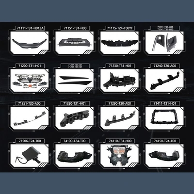 Kit de carroceria de automóvel para Honda Civic Fe 2020 2021 2022 2023 Substituição/reparação necessária diretamente