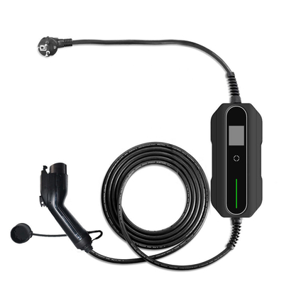 Carregador portátil 3.5KW 16A Sae J1772 Tipo1 Ev para carro elétrico com conector personalizado