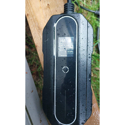 Carregador portátil 3.5KW 16A Sae J1772 Tipo1 Ev para carro elétrico com conector personalizado