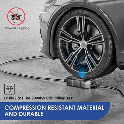 Carregador portátil 3.5KW 16A Sae J1772 Tipo1 Ev para carro elétrico com conector personalizado