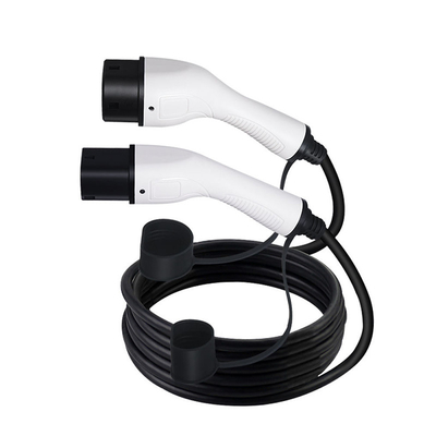 Durable Europe Warehouse 16A/32A 1P 3P Tipo1 Tipo2 Cabo de Carregamento Plug Adaptador Socket 3.5Kw Carregador EV Portátil