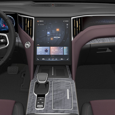 Hongqi Hs7 Suv 2.0t Fwd Hybrid Car Multifunção Volante Caixa de engrenagens automática