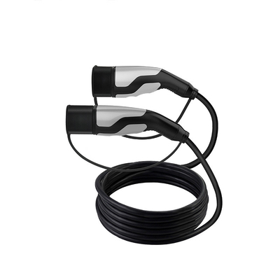16A Tipo 2 a Tipo 2 cabo de carregamento de veículos elétricos com 5M cabo de jaqueta de TPU Especificação 5x6.0mm2 2x0.5mm2
