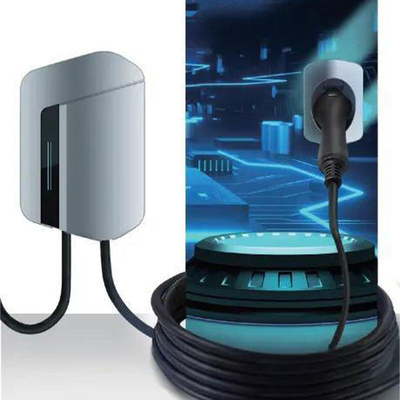 Estação de carregamento elétrico AC de tipo 2 montada na parede com proteção IP54 e entrada de 480 V