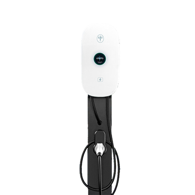 Estação de carregamento rápido de carros elétricos com carga AC de 7 kW e interface CCS