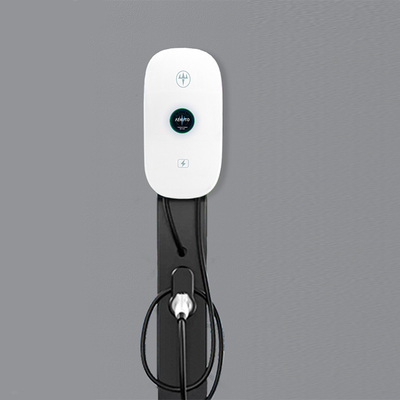 Estação de carregamento rápido de carros elétricos com carga AC de 7 kW e interface CCS